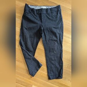 Banana Republic Sloan Fit Navy Blue & White Stripe Pants. Size 14